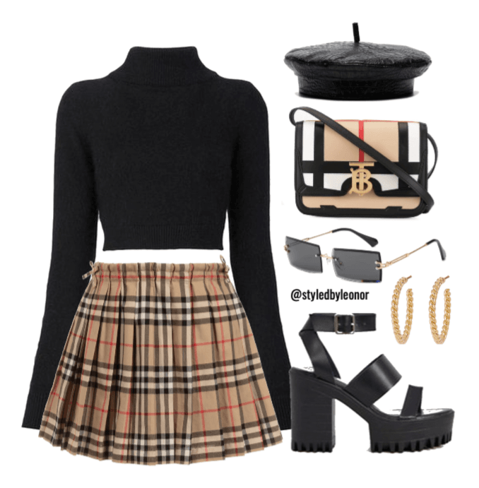 Edgy Artsy School Girl Outfit