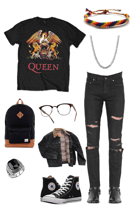 young adults cool casual outfit