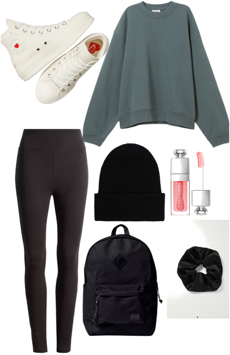 cute comfy school outfit