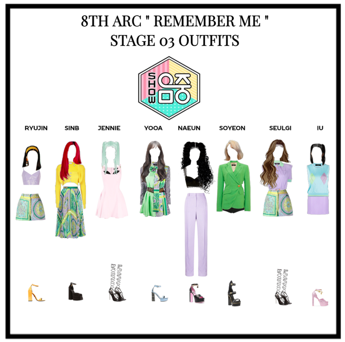 8TH ARC REMEMBER ME 3RD STAGE OUTFITS