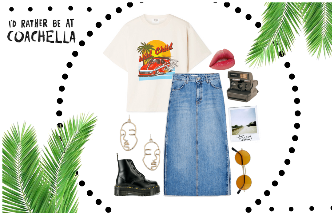 Coachella Outfit : The Modest, Thrift Shopper