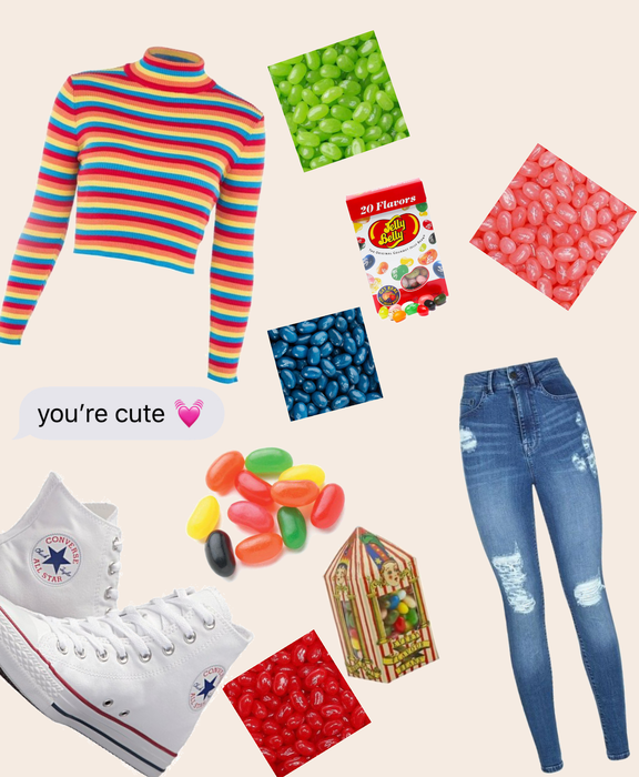 jelly bean outfit