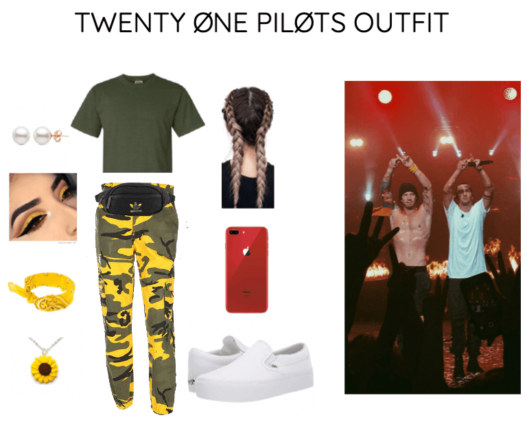 twenty one pilots concert outfit