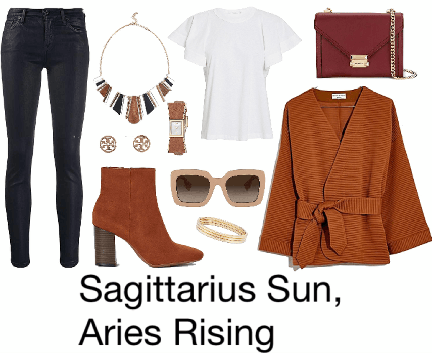 Sagittarius Sun, Aries Rising