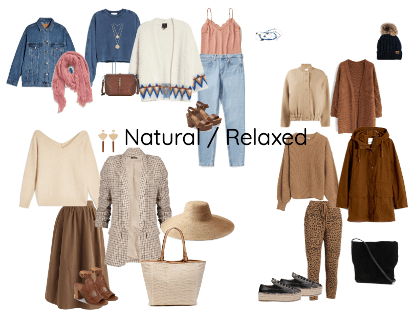 natural relaxed style