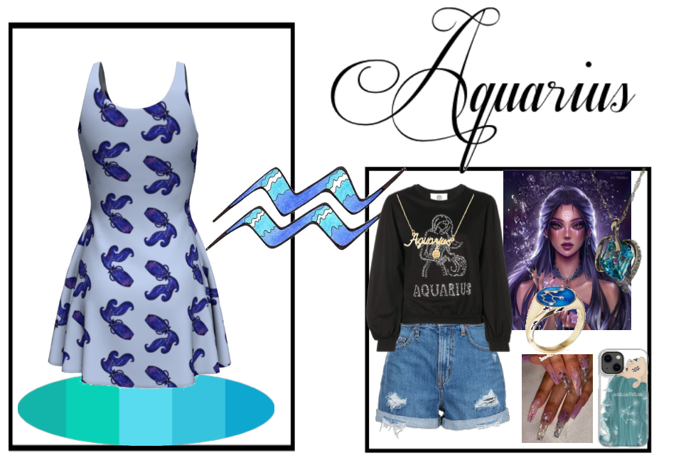 Aquarius outfit challenge