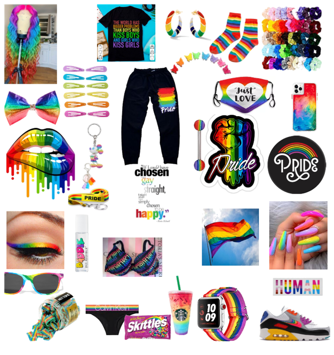 Pride month #rainbow fit