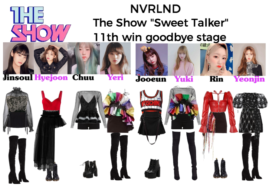 NVRLND The Show "Sweet Talker" goodbye stage 11th