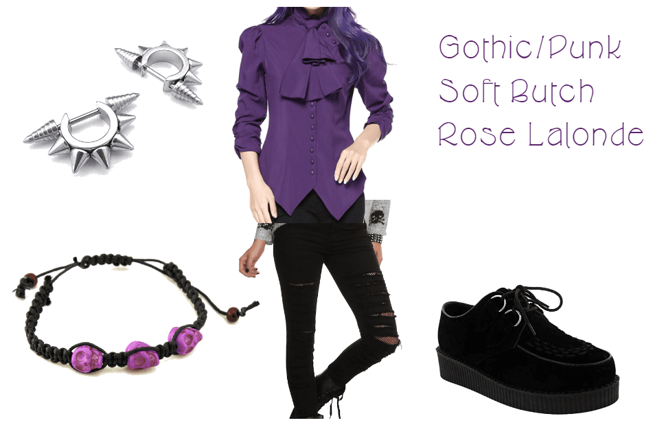 Gothic/Punk Soft Butch Rose Lalonde