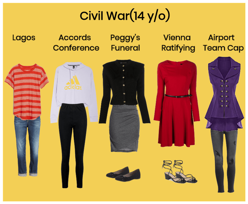 Violet Maximoff Outfits - Civil War