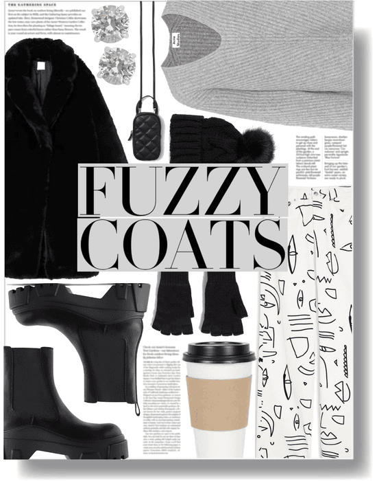 fuzzy coats 🖤