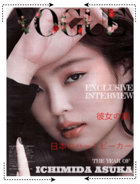 5ROSES 5 장미 Angèle for VOUGE Magazine