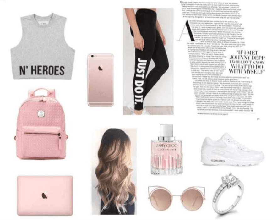 sporty and girly