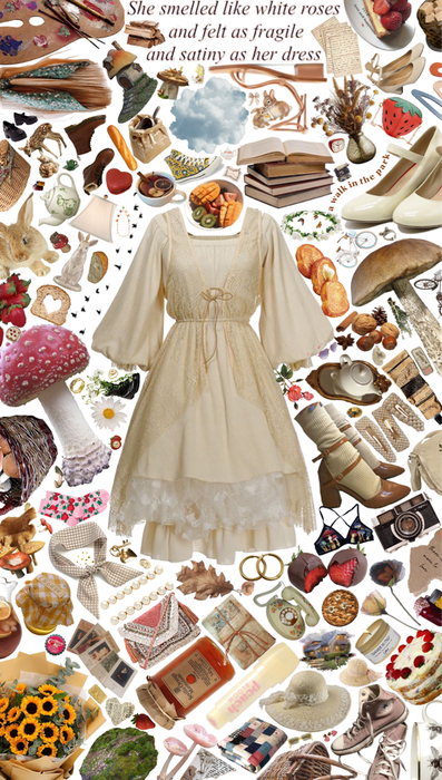 Cottage Core Outfit!🍡🌾👒