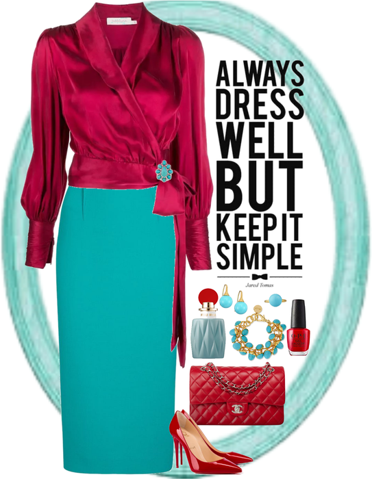 Red & Turquoise Challenge