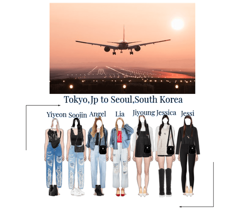 Harmony Airport Outfits