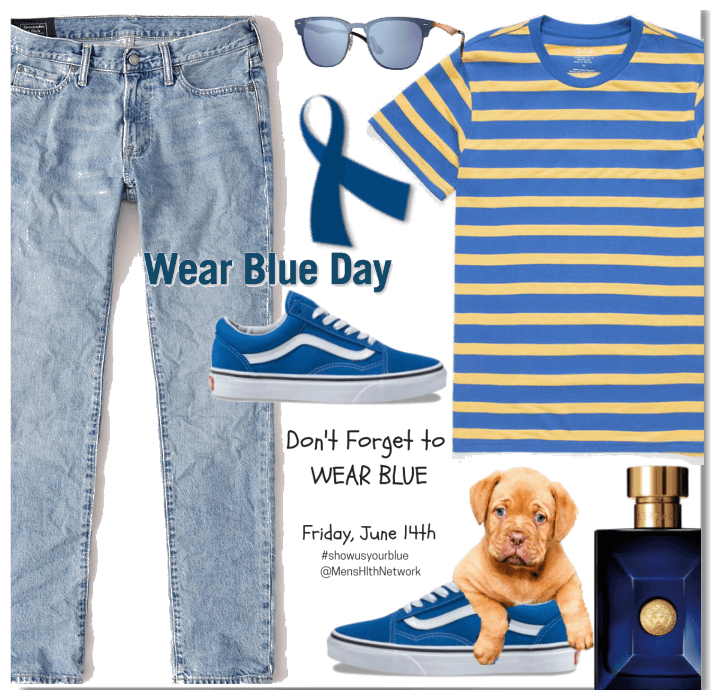 Don't forget to wear BLUE