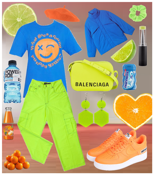 Summer Sky and Citrus: 3 Bright Colors