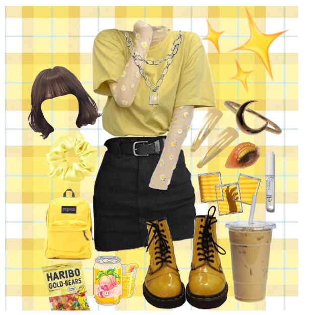 Yellow aesthetic outfit