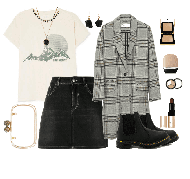 grunge chic outfit