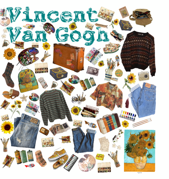 Vincent Van Gough mood board