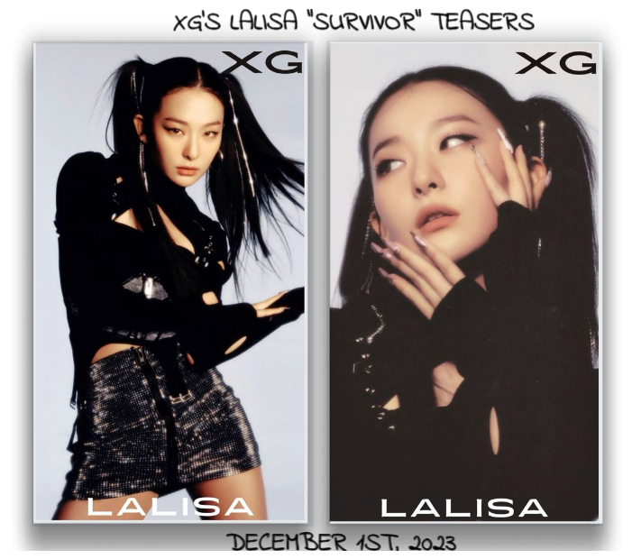 XG's Lalisa "Survivor" Teasers