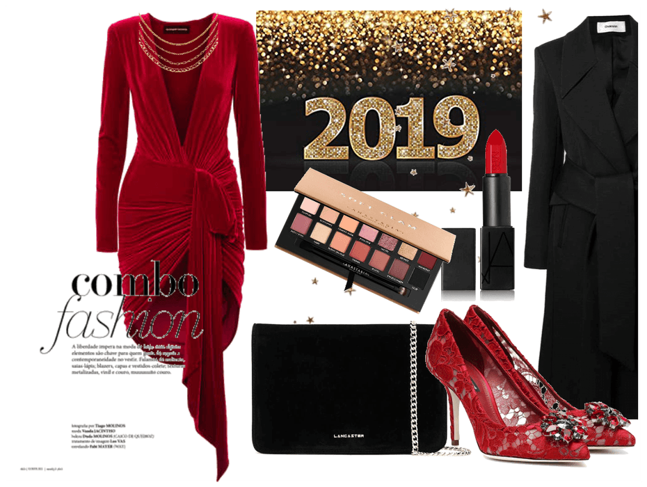 red new year 2019
