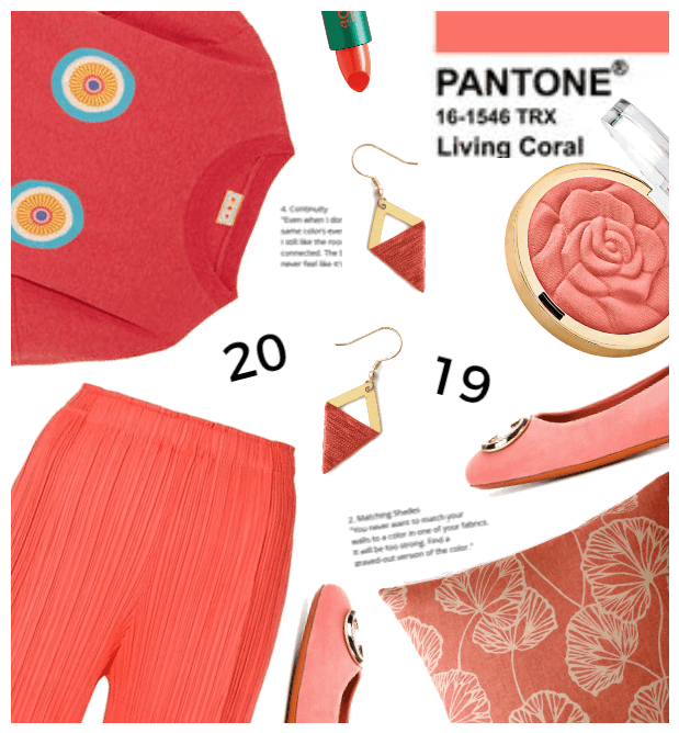 Pantone Color for 2019 is Coral
