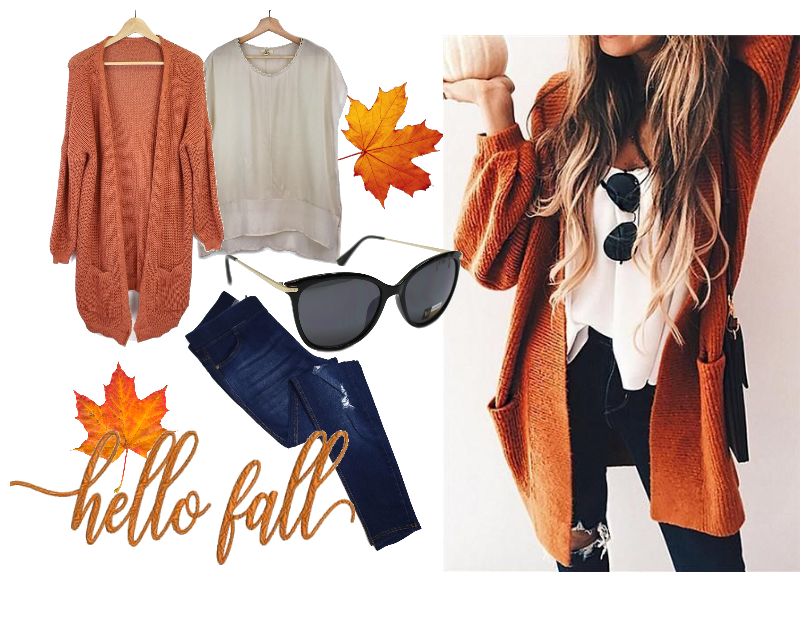 Hello Fall - Ginger Knit