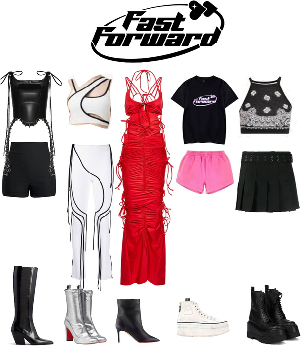 fast forward by somi stage outfits