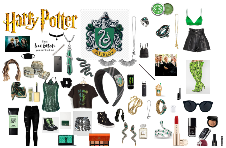 Make your Harry Potter/Hogwarts house into a OOTD