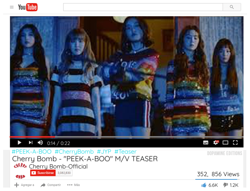 Cherry Bomb - "PEEK-A-BOO" M/V Teaser