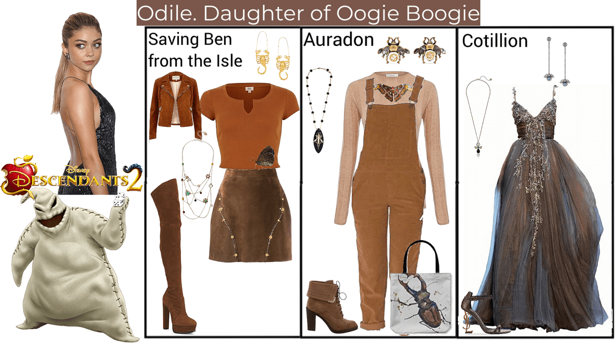 Odile. Daughter of Oogie Boogie. Descendants 2