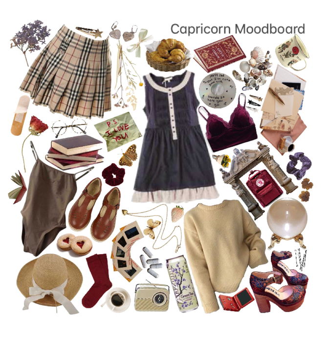 Capricorn Moodboarf