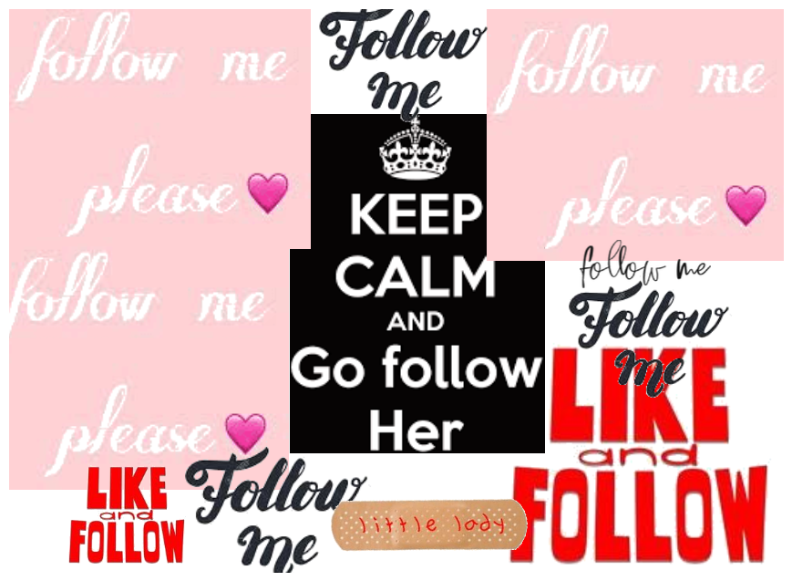 guys can you please follow me i really want you to