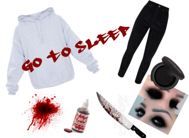 Jeff The Killer Outfit Shoplook - roblox jeff the killer outfit