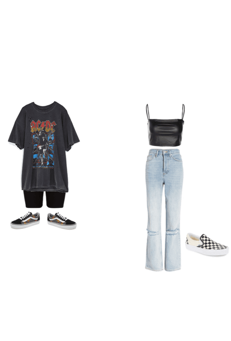 Grunge & Soft girl outfits (2)