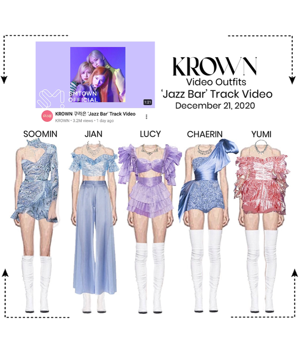 Youtube: KROWN Jazz Bar Track Video Outfits