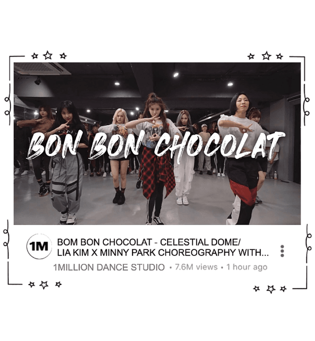 BON BON CHOCOLAT- CELESTIAL DOME DANCE AT 1 MILLION STUDIO