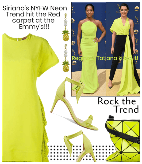 Siriano's Neon Trend & The Emmy's