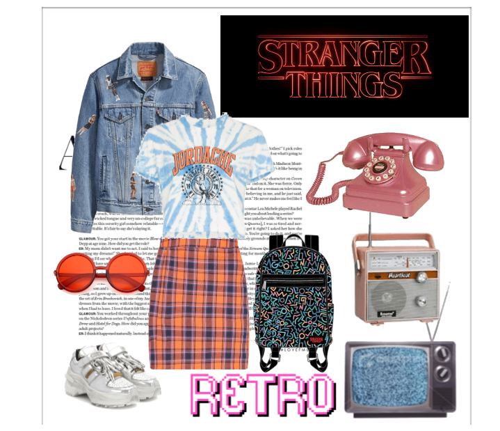Stranger Things 80s style