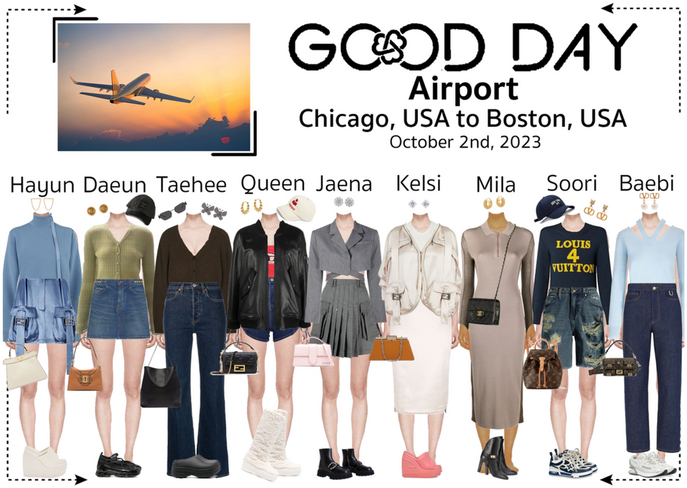 GOOD DAY (굿데이) [AIRPORT] Chicago To Boston