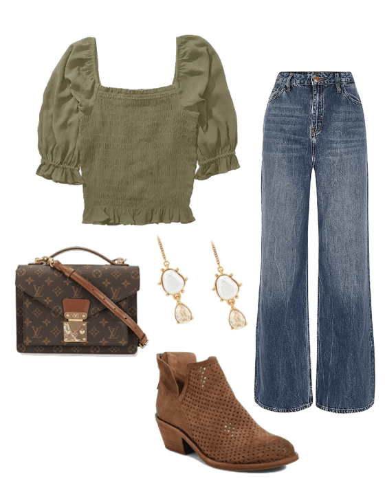 olive outfit