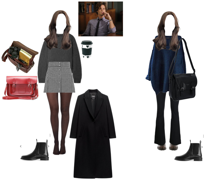 Spencer Reid inspired outfits
