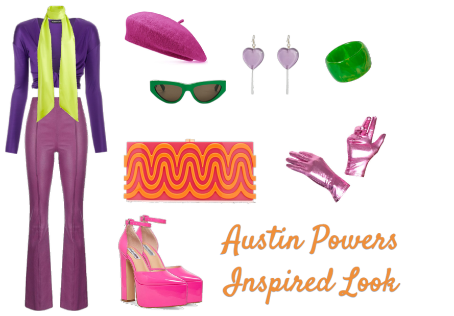 Austin Power Inspired Look