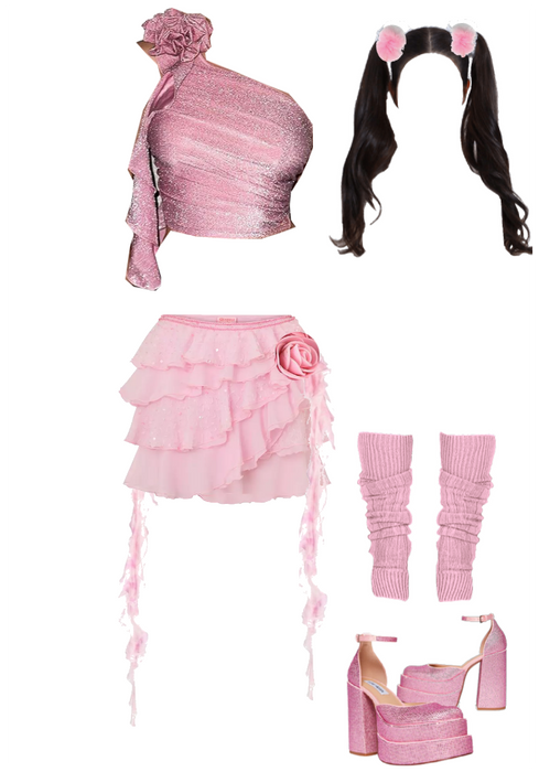 Jennie Pink Inspired Outfit