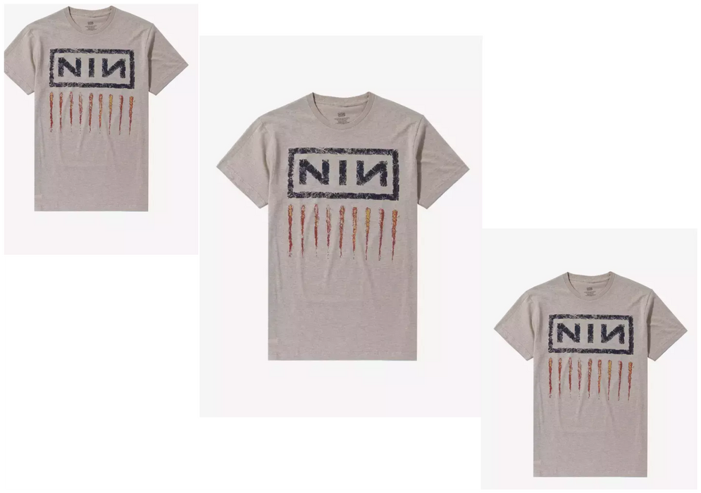 Nine Inch Nails Scratch Marks T-Shirt