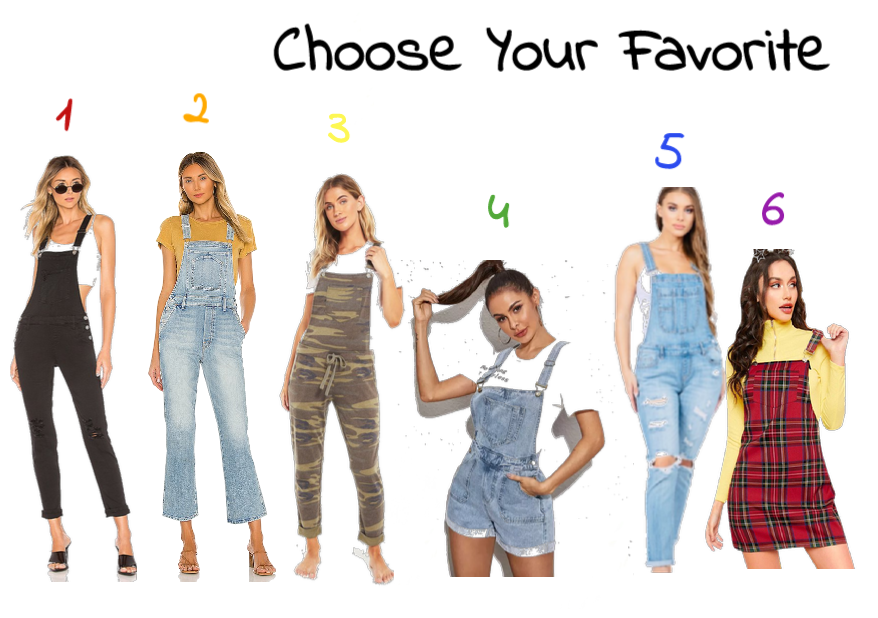 Choose your favorite Overalls