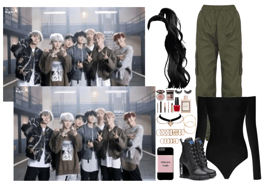 the 8th member: Mic Drop outfit2