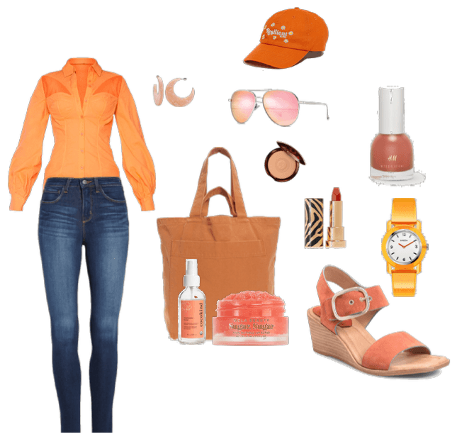 orange fashion
